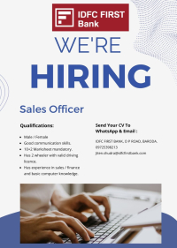 Sales Officer/ Sales Executive